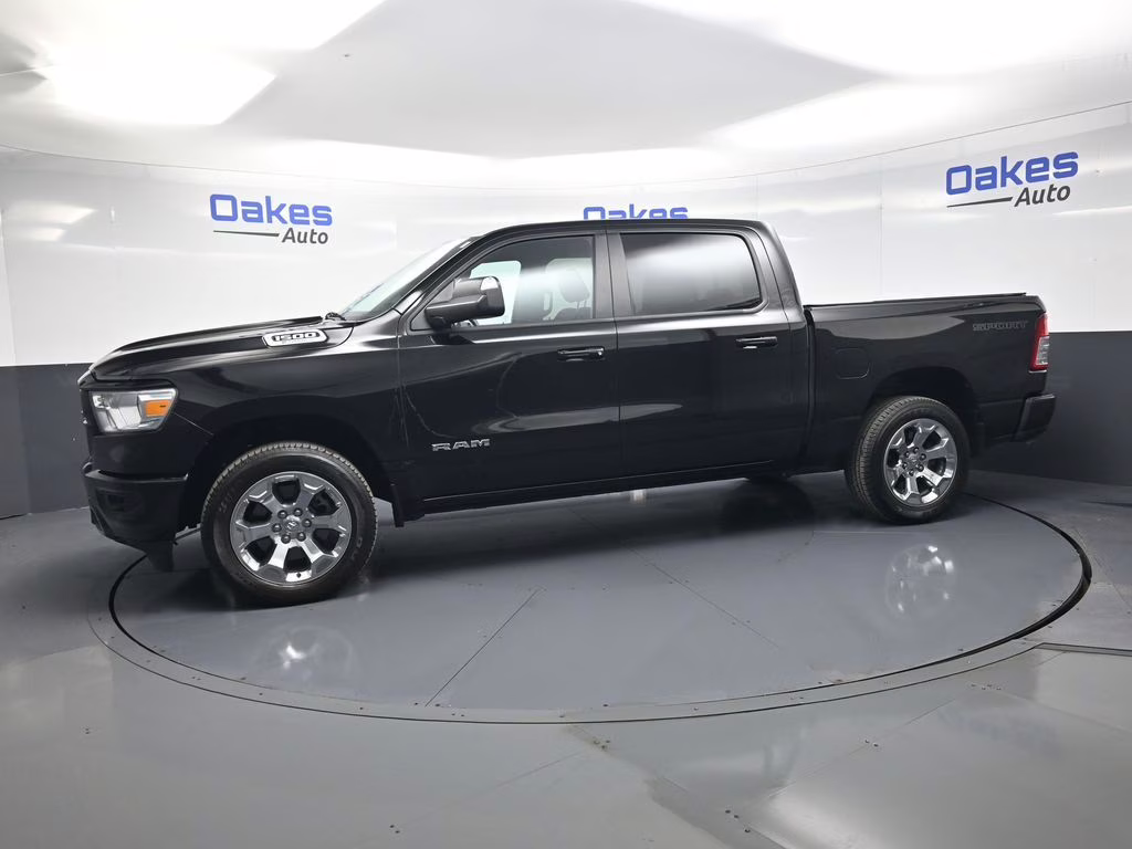 2023 Diamond Black Crystal Pearlcoat Ram 1500 Big Horn/Lone Star 4X4 Truck