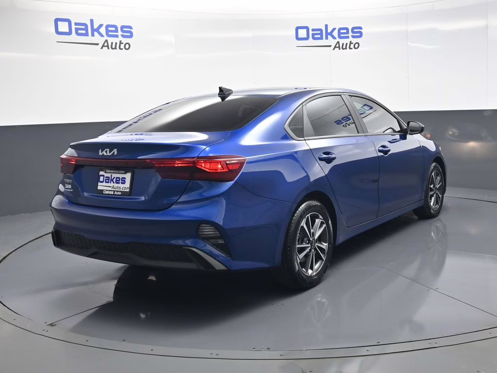 2024 Deep Sea Blue Kia Forte LXS FWD Sedan