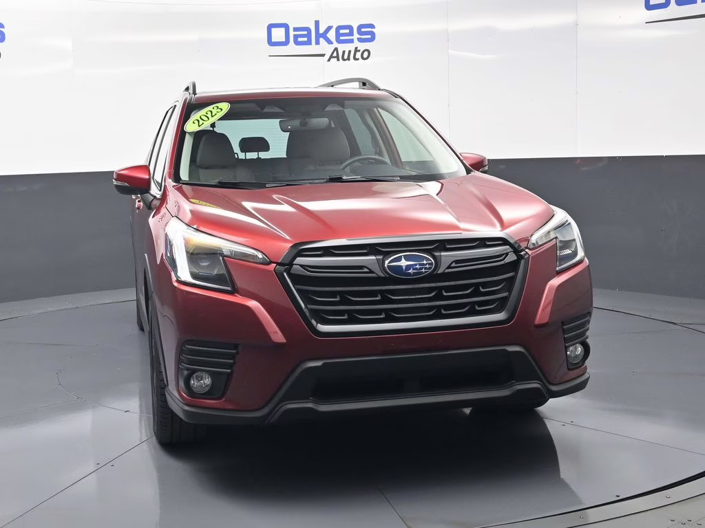 2023 Crimson Red Pearl Subaru Forester Limited AWD SUV