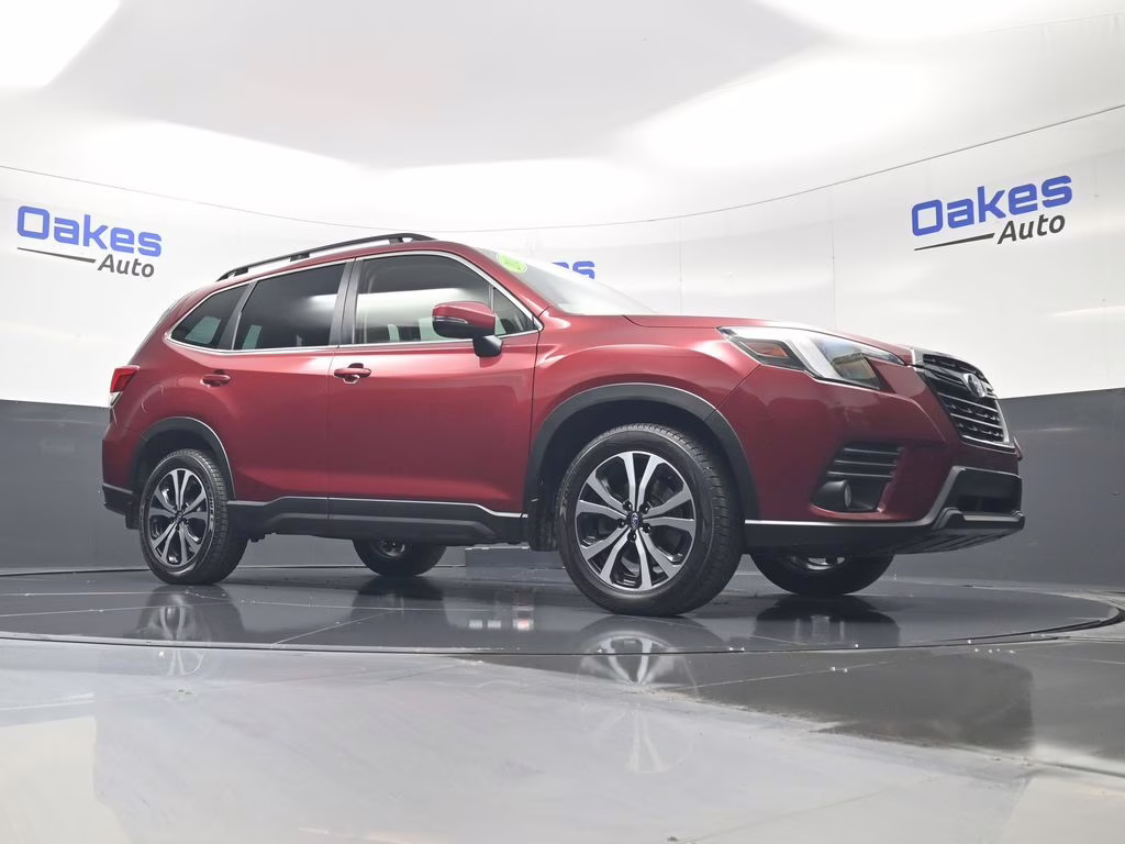 2023 Crimson Red Pearl Subaru Forester Limited AWD SUV