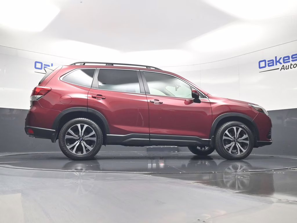 2023 Crimson Red Pearl Subaru Forester Limited AWD SUV