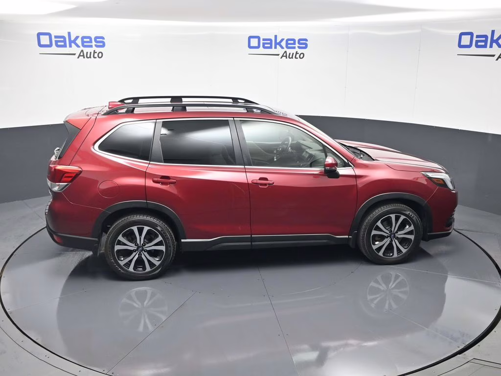 2023 Crimson Red Pearl Subaru Forester Limited AWD SUV
