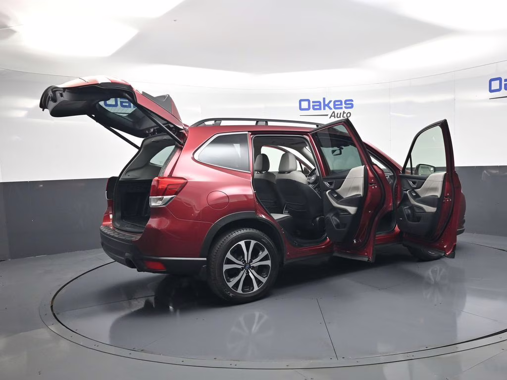 2023 Crimson Red Pearl Subaru Forester Limited AWD SUV