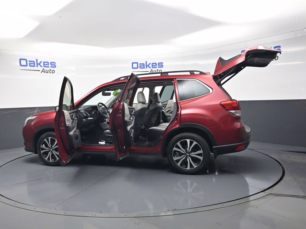 2023 Crimson Red Pearl Subaru Forester Limited AWD SUV