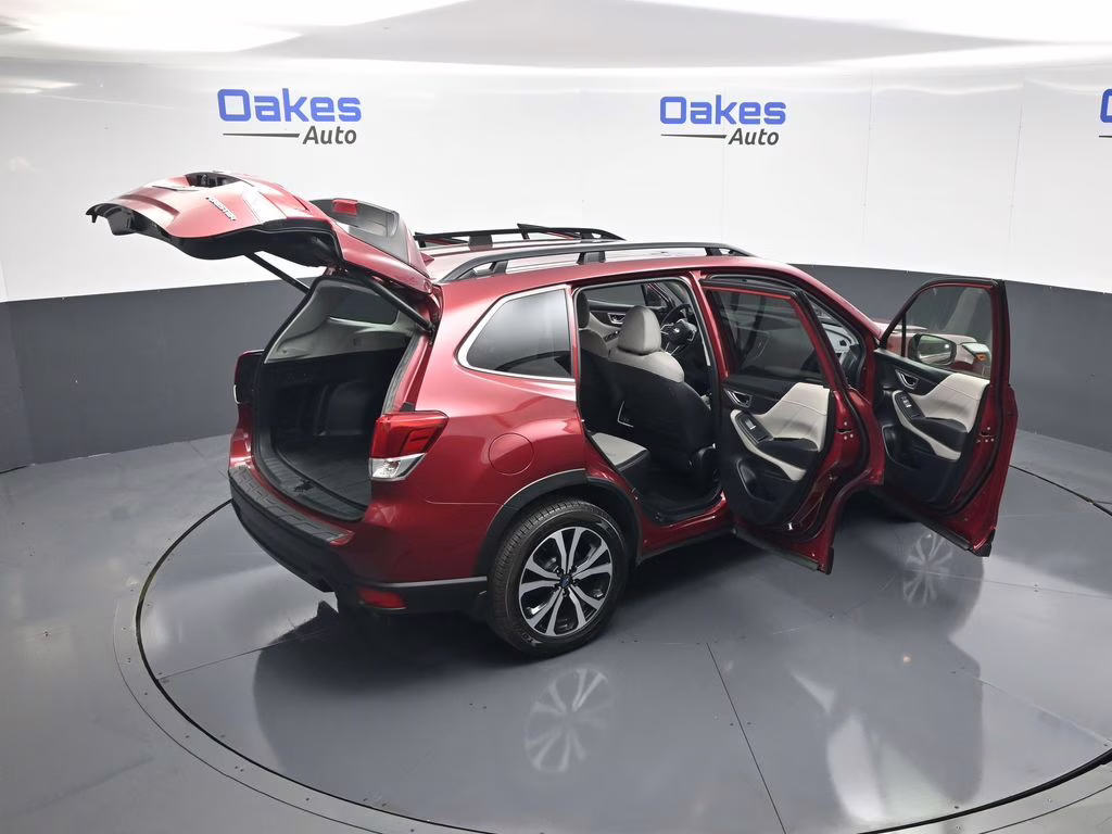 2023 Crimson Red Pearl Subaru Forester Limited AWD SUV