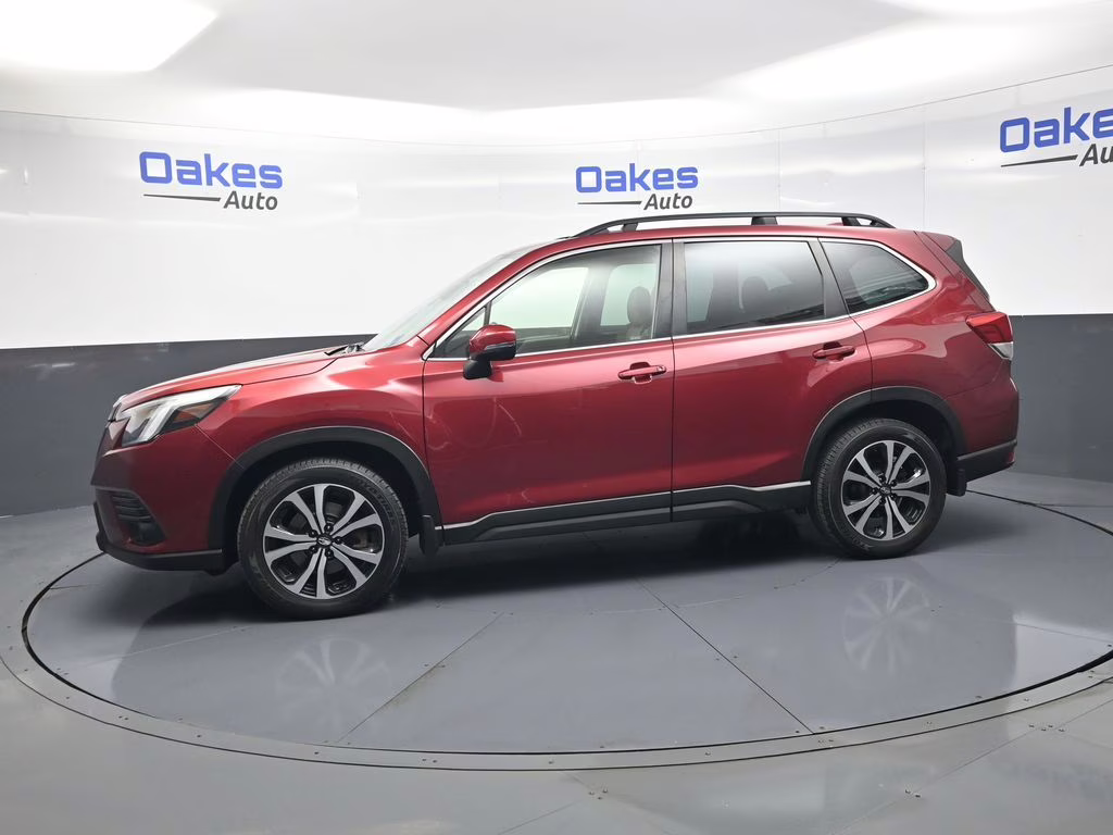 2023 Crimson Red Pearl Subaru Forester Limited AWD SUV