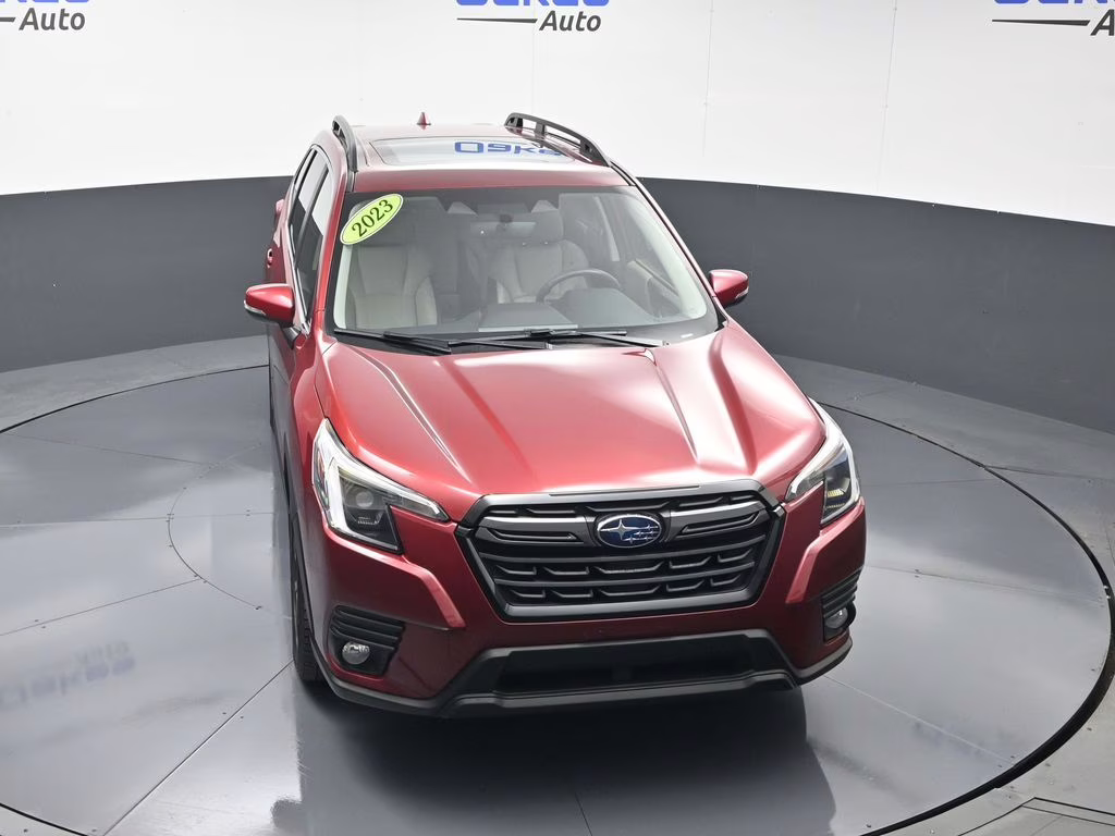 2023 Crimson Red Pearl Subaru Forester Limited AWD SUV
