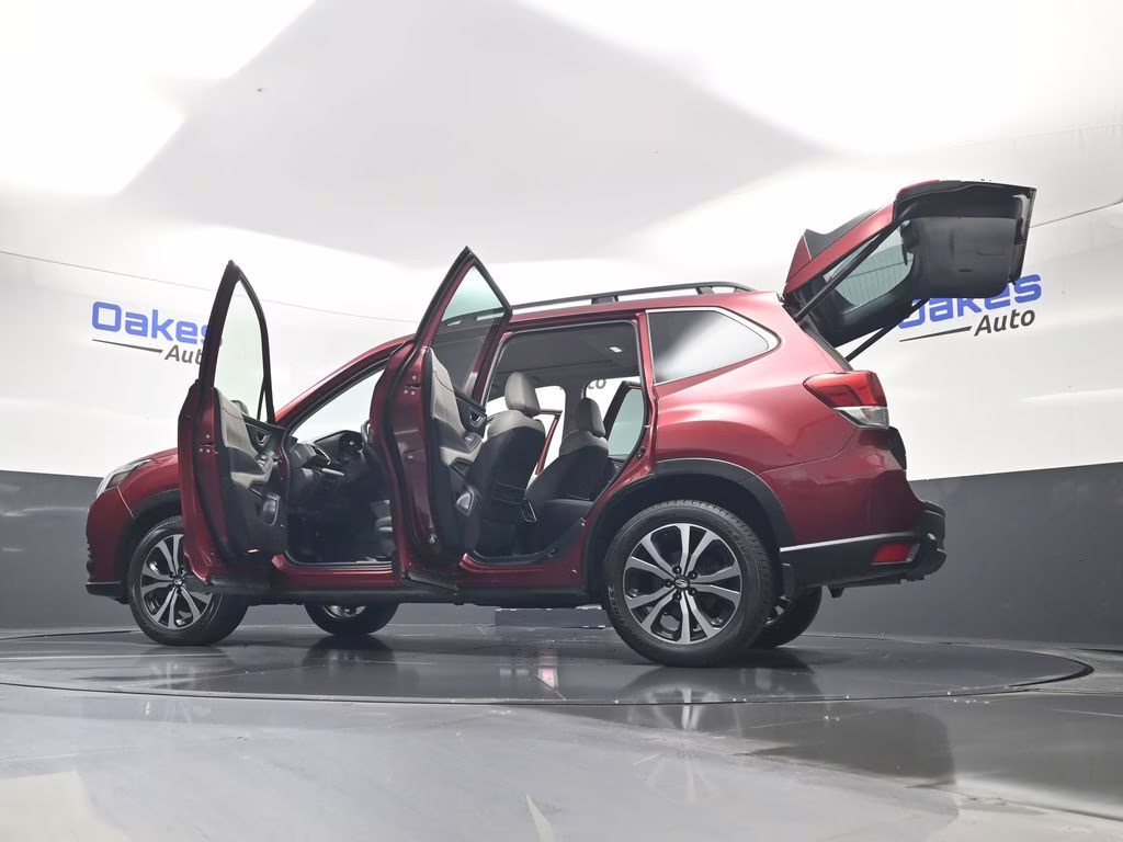 2023 Crimson Red Pearl Subaru Forester Limited AWD SUV