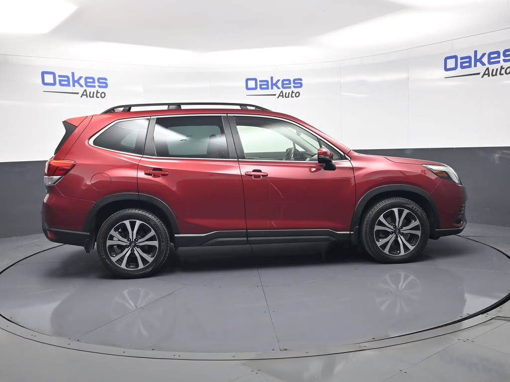 2023 Crimson Red Pearl Subaru Forester Limited AWD SUV