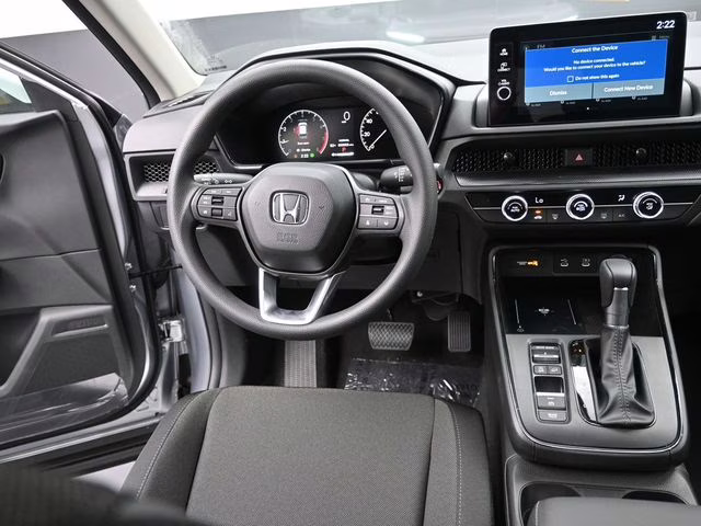 2026 Solar Silver Metallic Honda CR-V LX AWD SUV