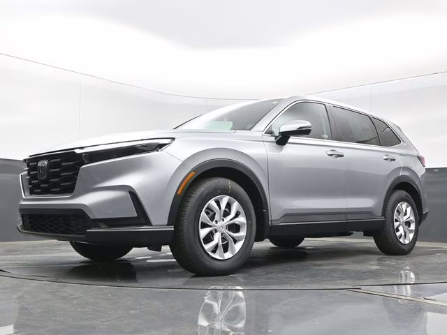 2026 Solar Silver Metallic Honda CR-V LX AWD SUV