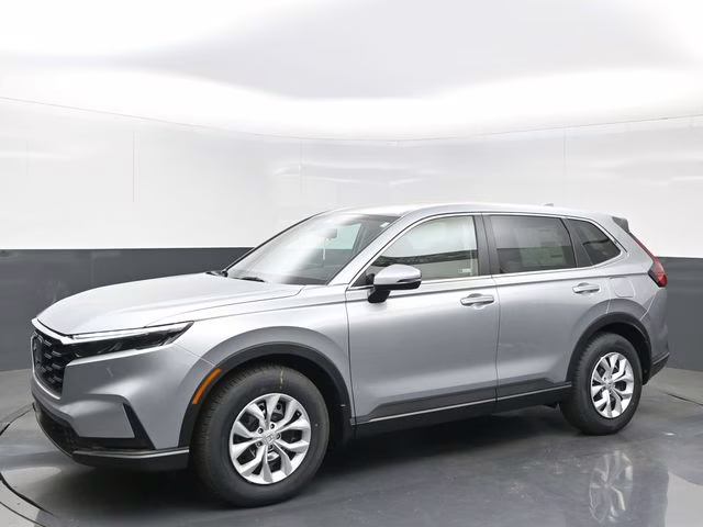 2026 Solar Silver Metallic Honda CR-V LX AWD SUV