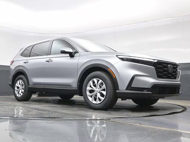 2026 Solar Silver Metallic Honda CR-V LX AWD SUV