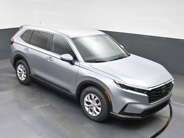 2026 Solar Silver Metallic Honda CR-V LX AWD SUV