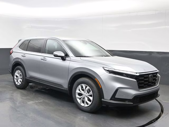 2026 Solar Silver Metallic Honda CR-V LX AWD SUV
