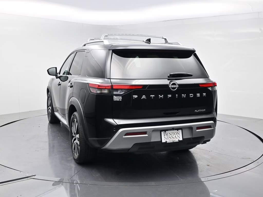 2023 Super Black Nissan Pathfinder Platinum FWD SUV