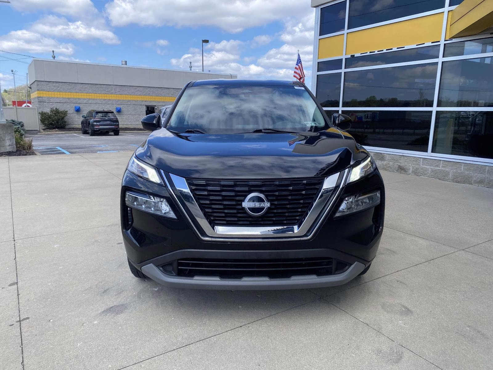 2023 Super Black Nissan Rogue SV AWD SUV