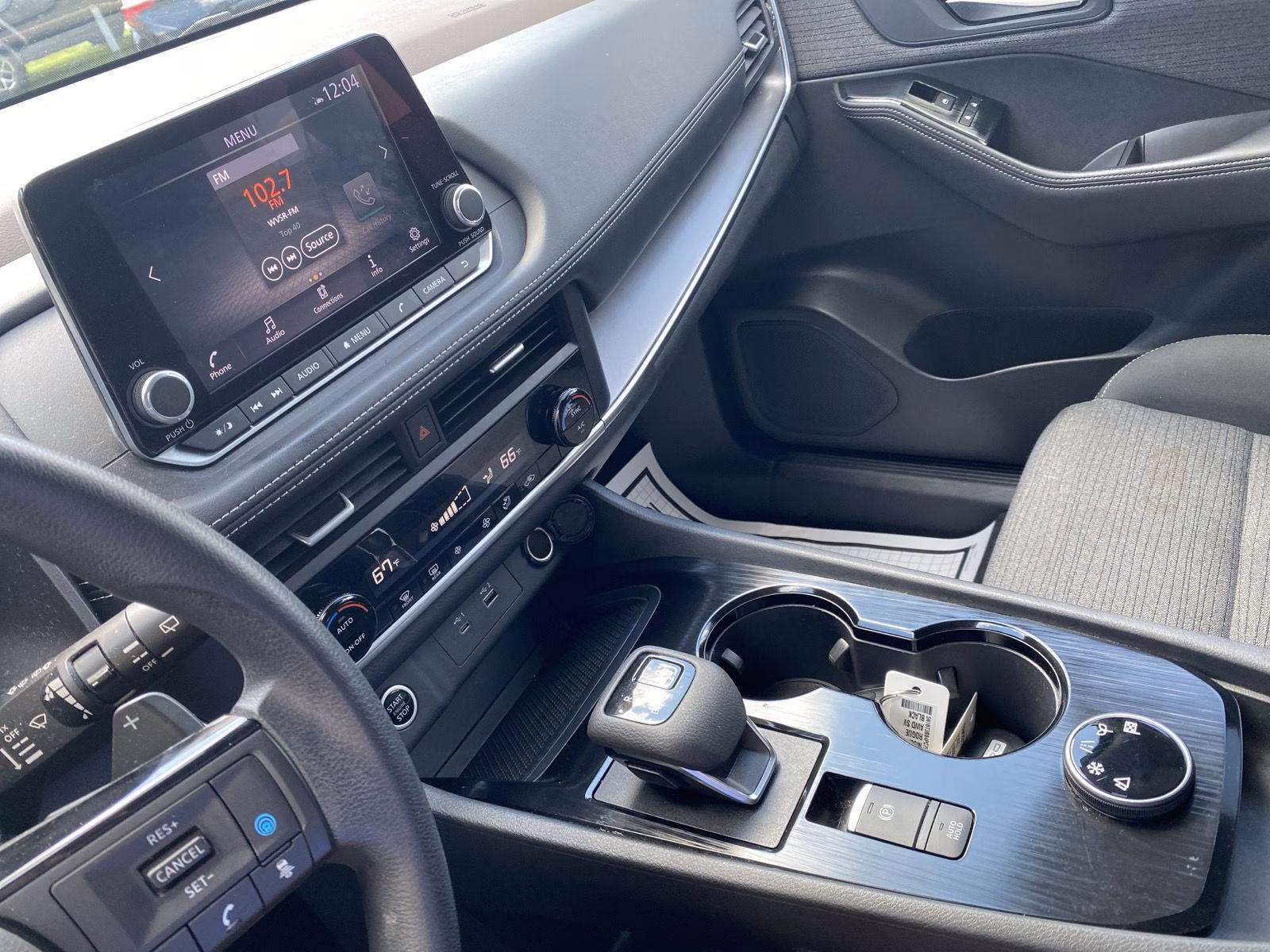 2023 Super Black Nissan Rogue SV AWD SUV