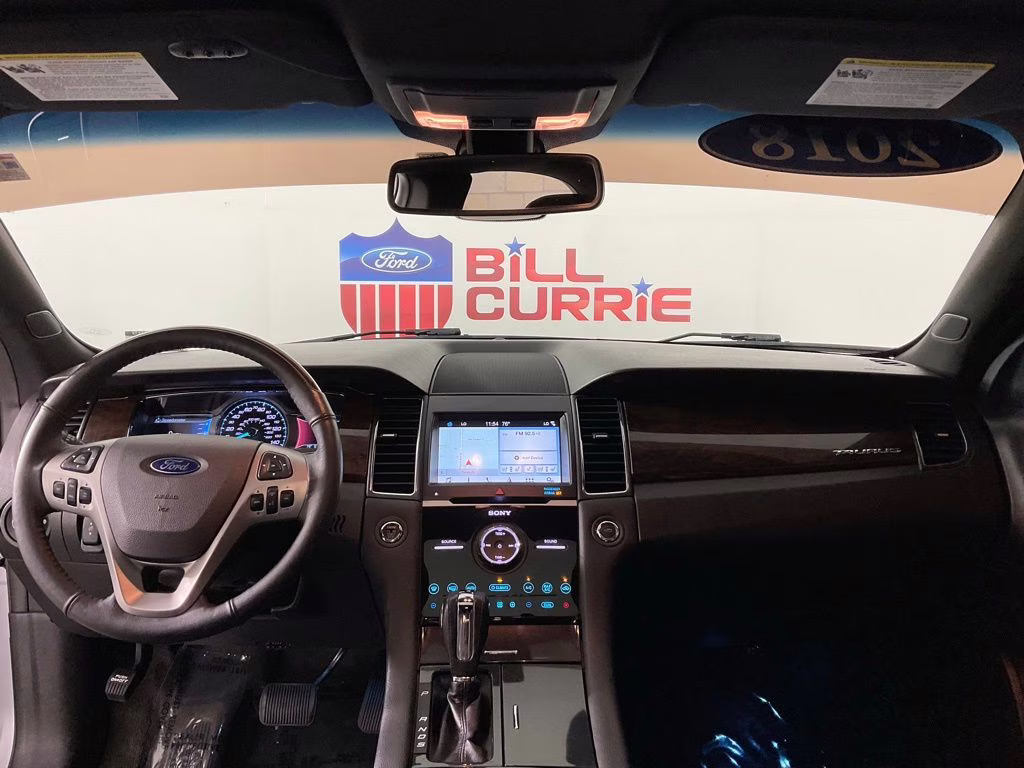 2018 Ingot Silver Ford Taurus Limited FWD Sedan