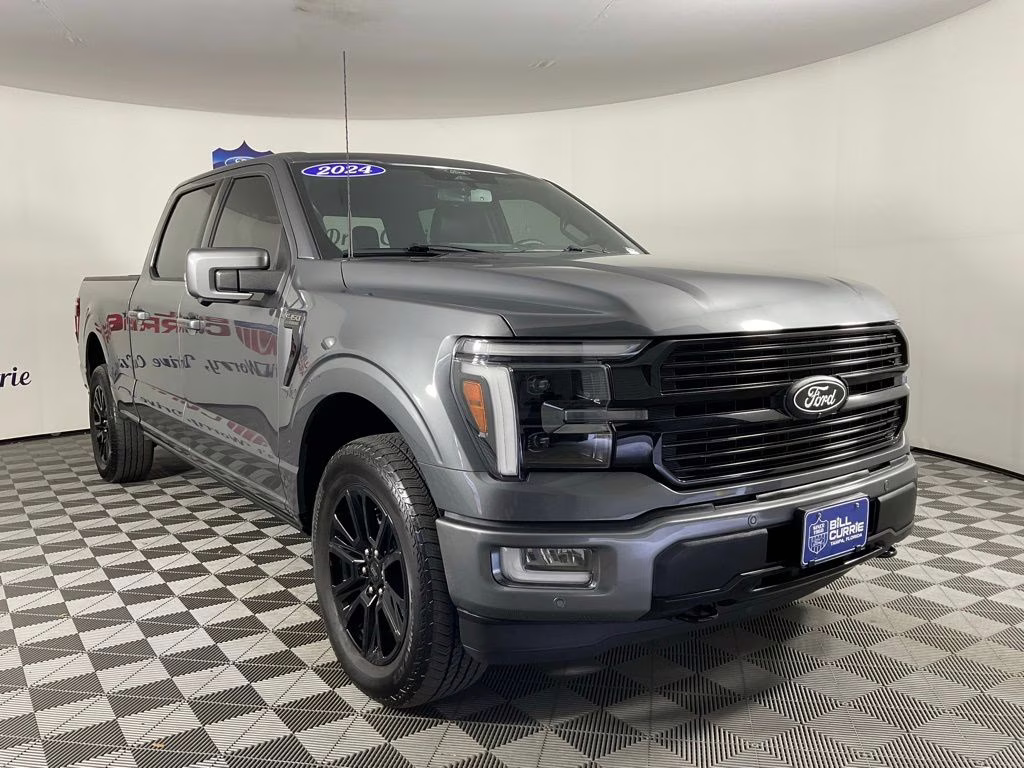 2024 Gray Metallic Ford F-150 Platinum 4X4 Truck
