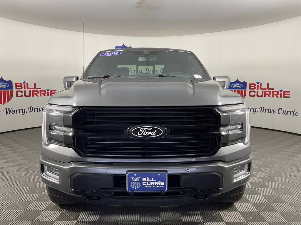 2024 Gray Metallic Ford F-150 Platinum 4X4 Truck