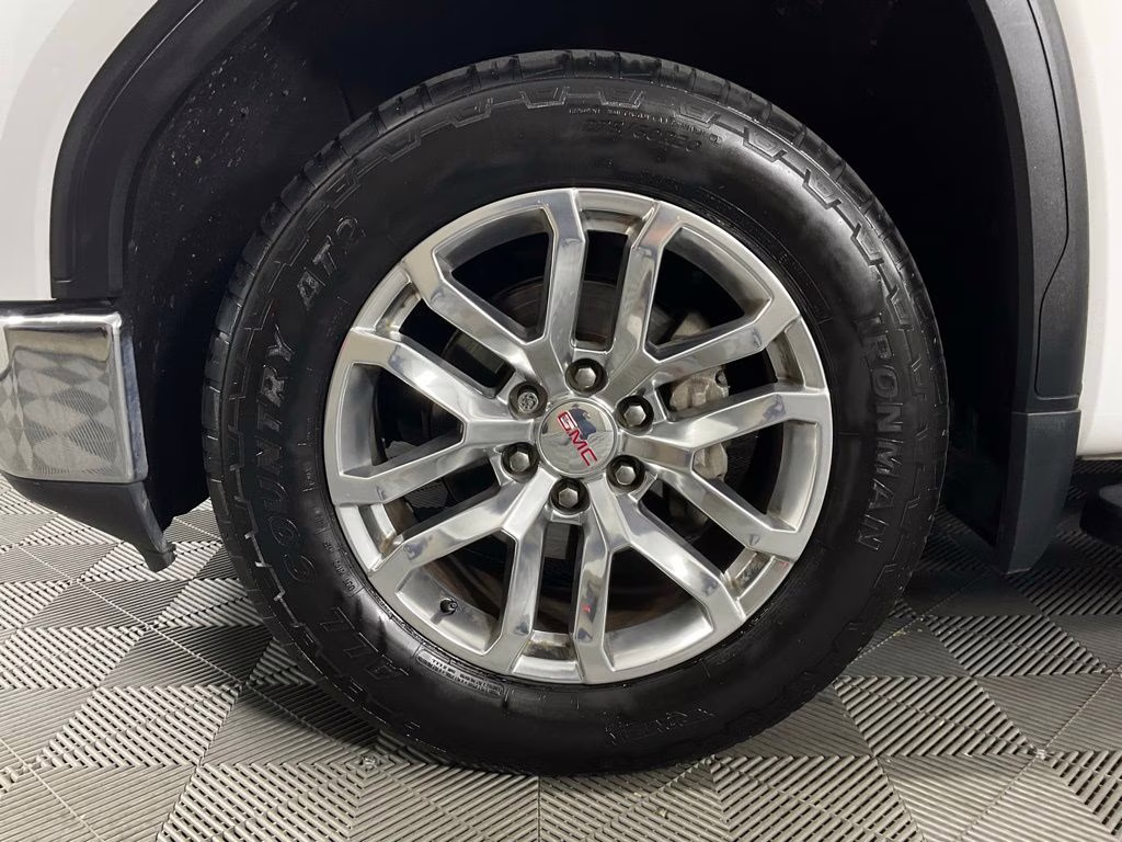 2021 Summit White GMC Sierra 1500 SLT 4X4 Truck