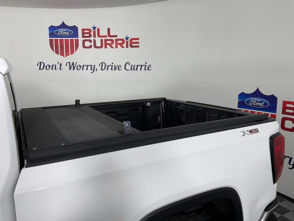 2021 Summit White GMC Sierra 1500 SLT 4X4 Truck