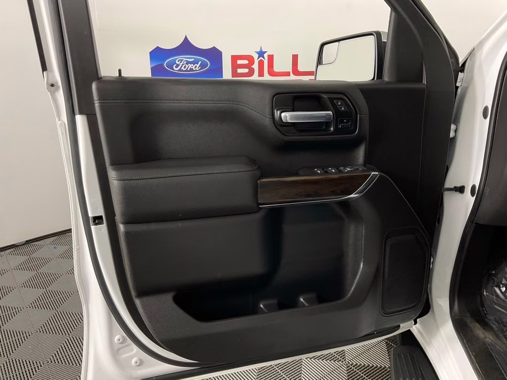 2021 Summit White GMC Sierra 1500 SLT 4X4 Truck