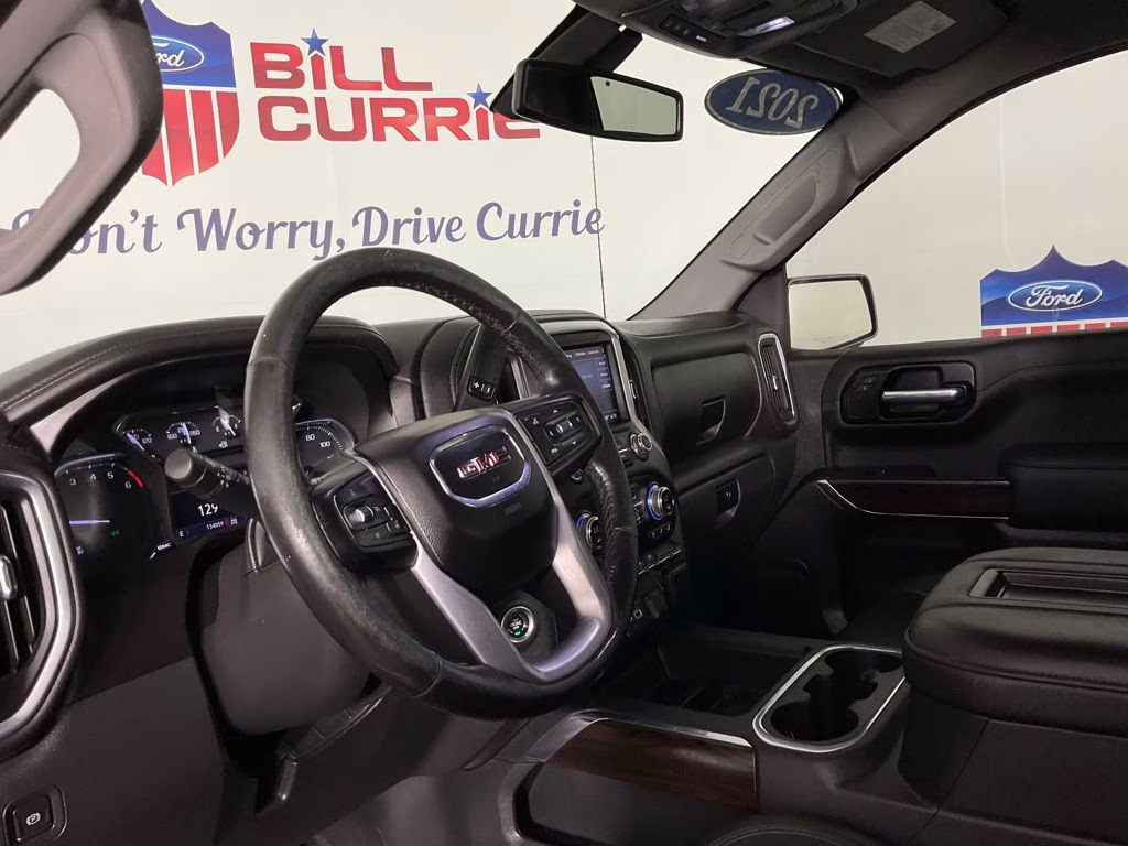 2021 Summit White GMC Sierra 1500 SLT 4X4 Truck