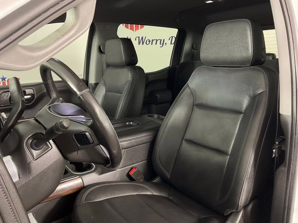 2021 Summit White GMC Sierra 1500 SLT 4X4 Truck