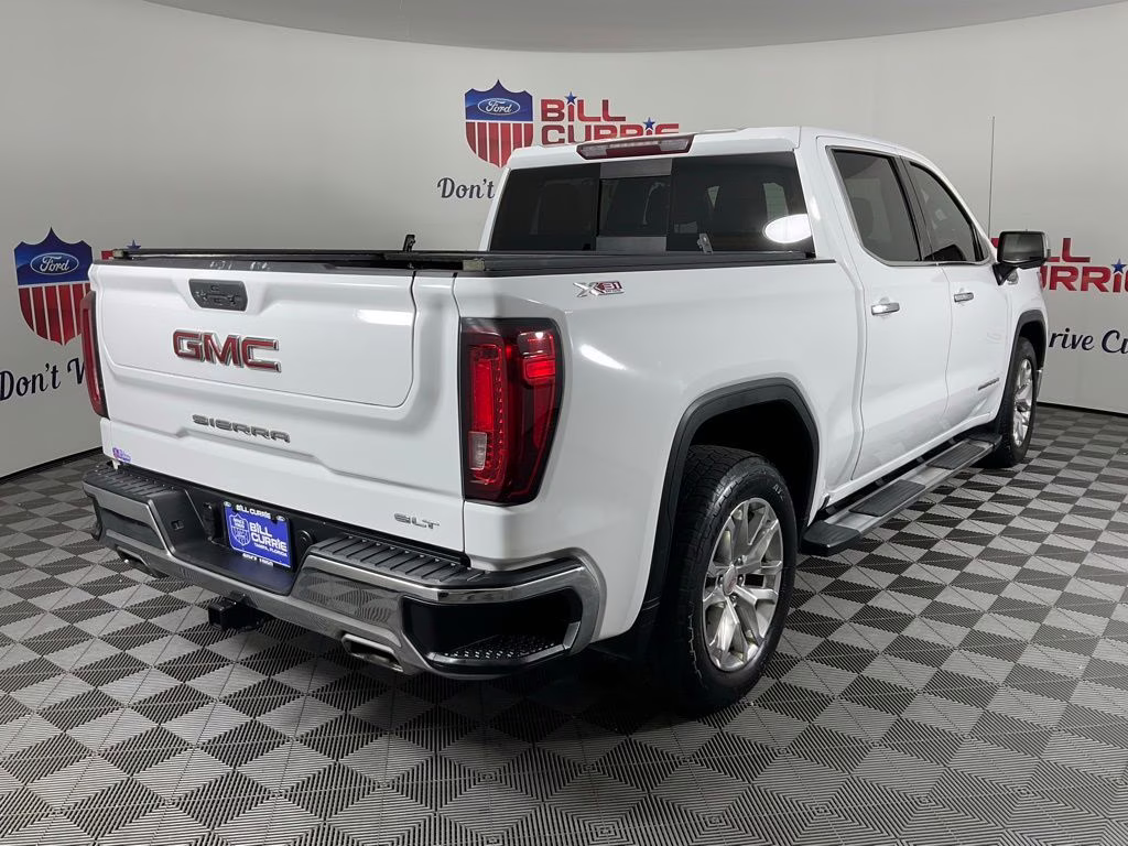 2021 Summit White GMC Sierra 1500 SLT 4X4 Truck
