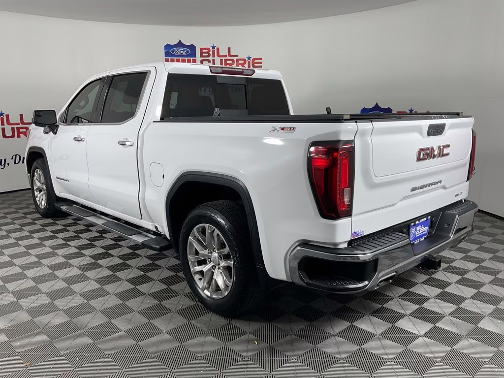 2021 Summit White GMC Sierra 1500 SLT 4X4 Truck