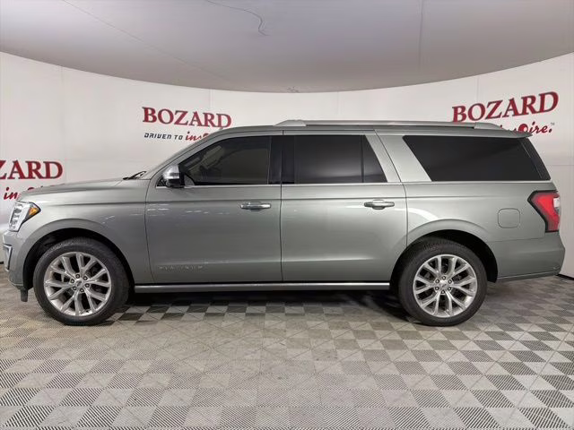 2019 Silver Spruce Metallic Ford Expedition Max Platinum 4X4 SUV