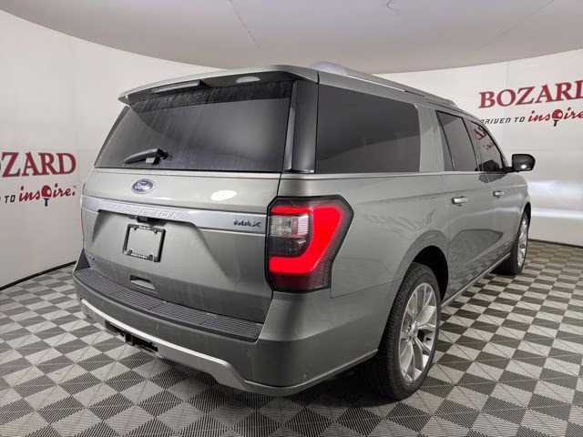 2019 Silver Spruce Metallic Ford Expedition Max Platinum 4X4 SUV