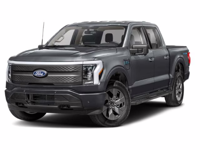 2025 Carbonized Gray Metallic Ford F-150 Lightning Flash AWD Truck