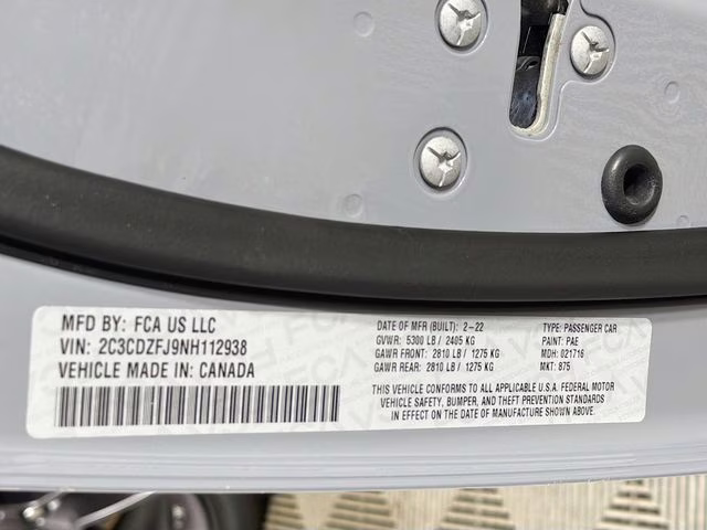 2022 Smoke Dodge Challenger R/T Scat Pack Shaker 392 RWD Coupe