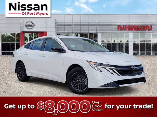 2026 Fresh Powder Nissan Sentra SV FWD Sedan