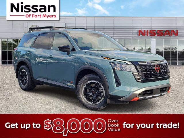 2026 Teal Nissan Pathfinder Rock Creek 4X4 SUV