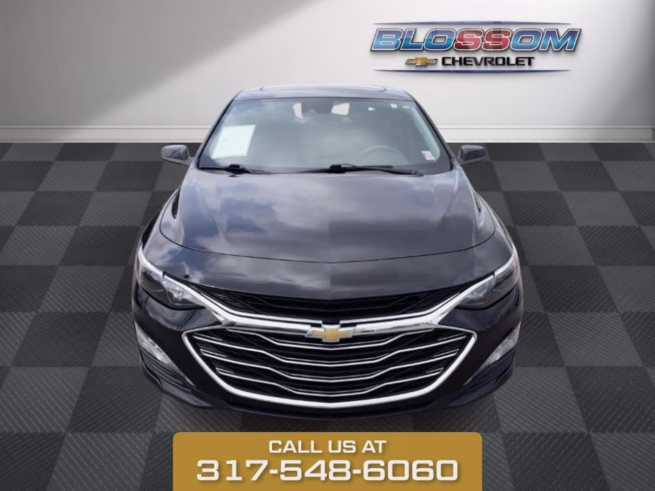 2024 Black Metallic Chevrolet Malibu LT FWD Sedan