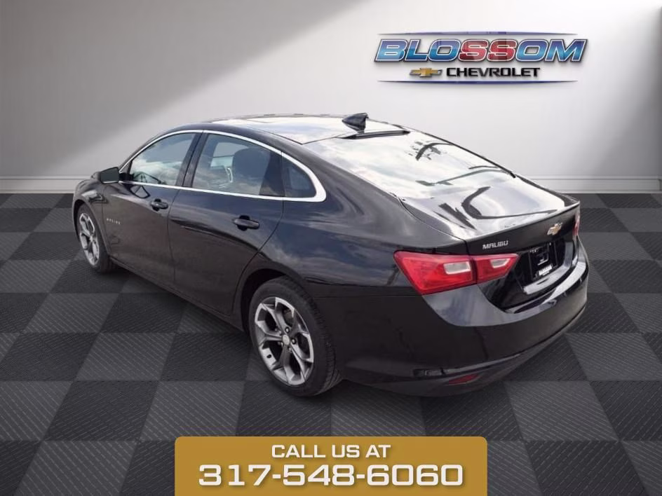 2024 Black Metallic Chevrolet Malibu LT FWD Sedan