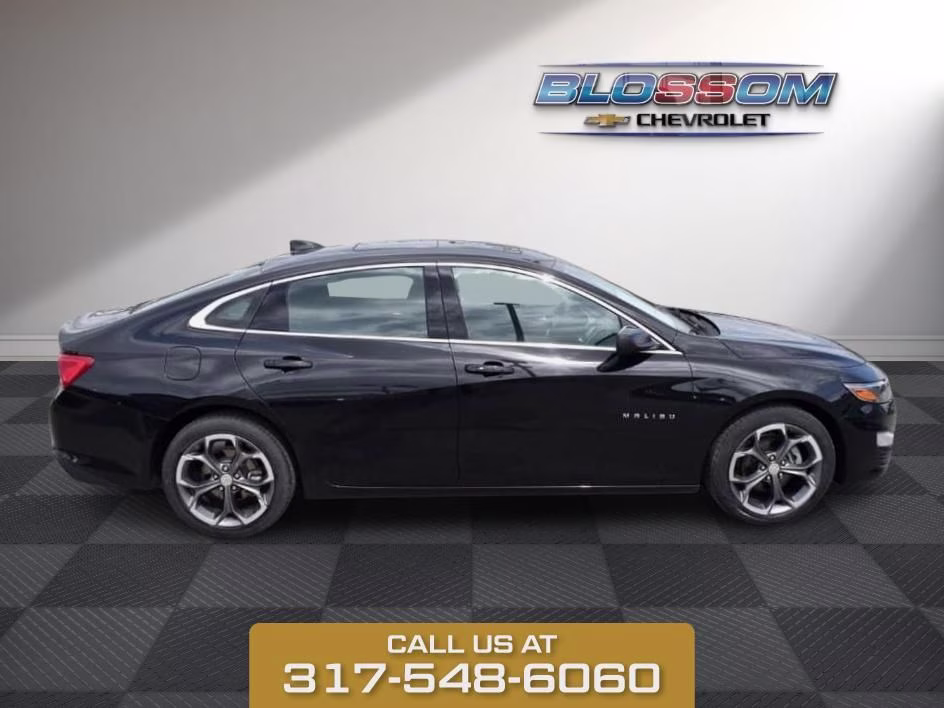 2024 Black Metallic Chevrolet Malibu LT FWD Sedan