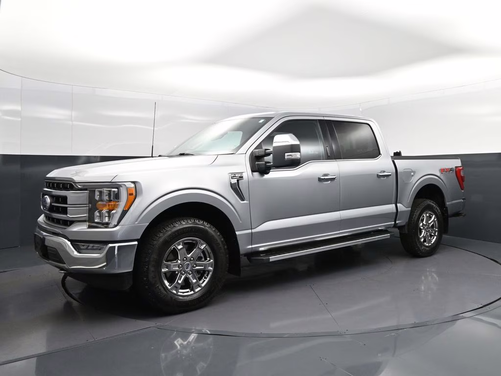 2022 Silver Metallic Ford F-150 Lariat 4X4 Truck