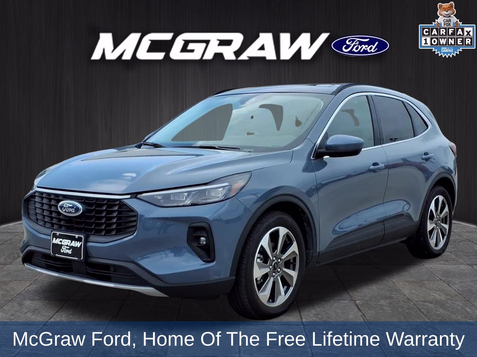 2025 Vapor Blue Ford Escape Hybrid Platinum FWD SUV