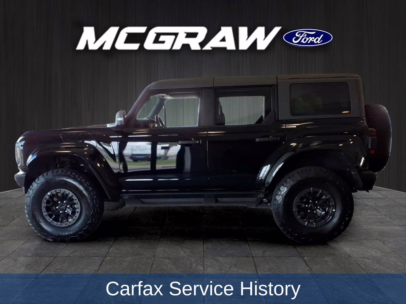 2024 Shadow Black Ford Bronco Raptor 4X4 SUV