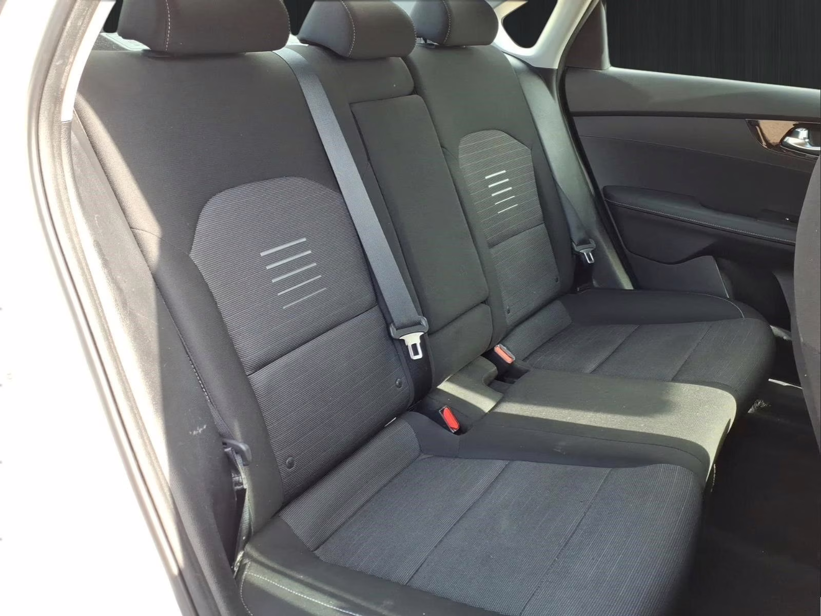 2019 Clear White Kia Forte S FWD Sedan