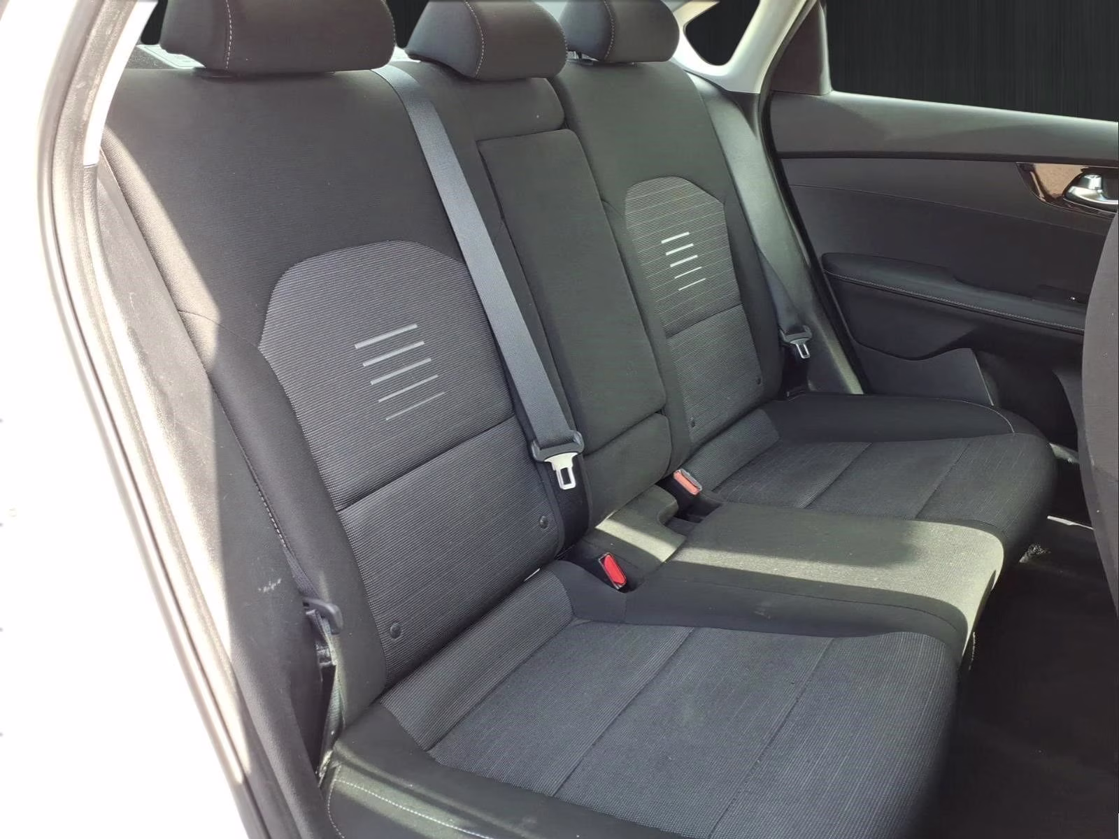 2019 Clear White Kia Forte S FWD Sedan