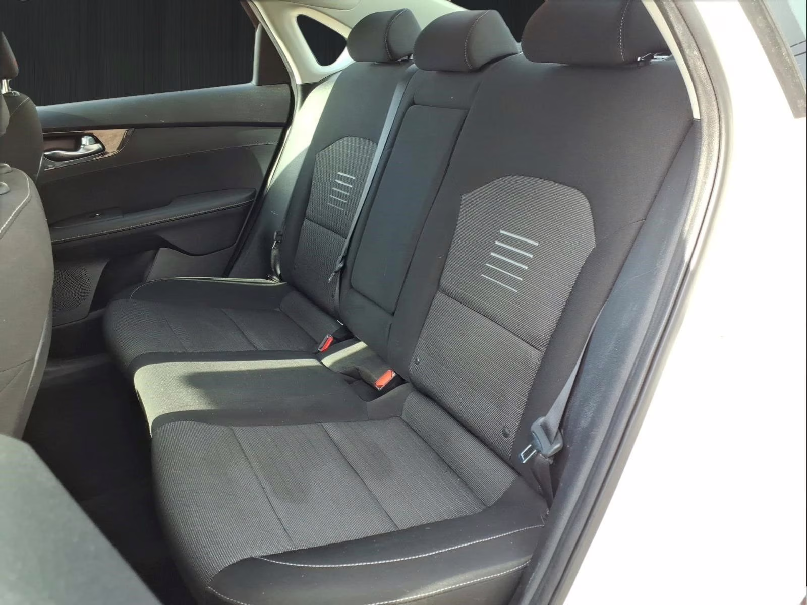 2019 Clear White Kia Forte S FWD Sedan