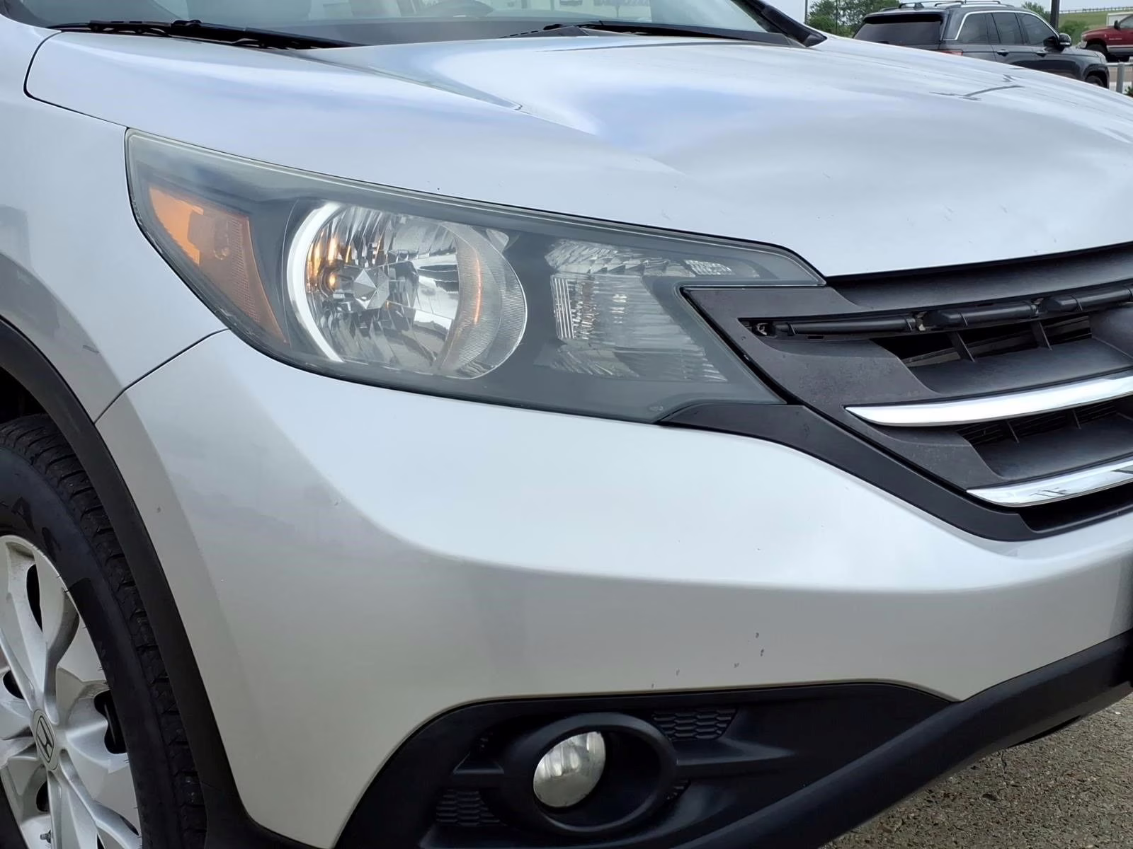 2012 Alabaster Silver Metallic Honda CR-V EX-L FWD SUV