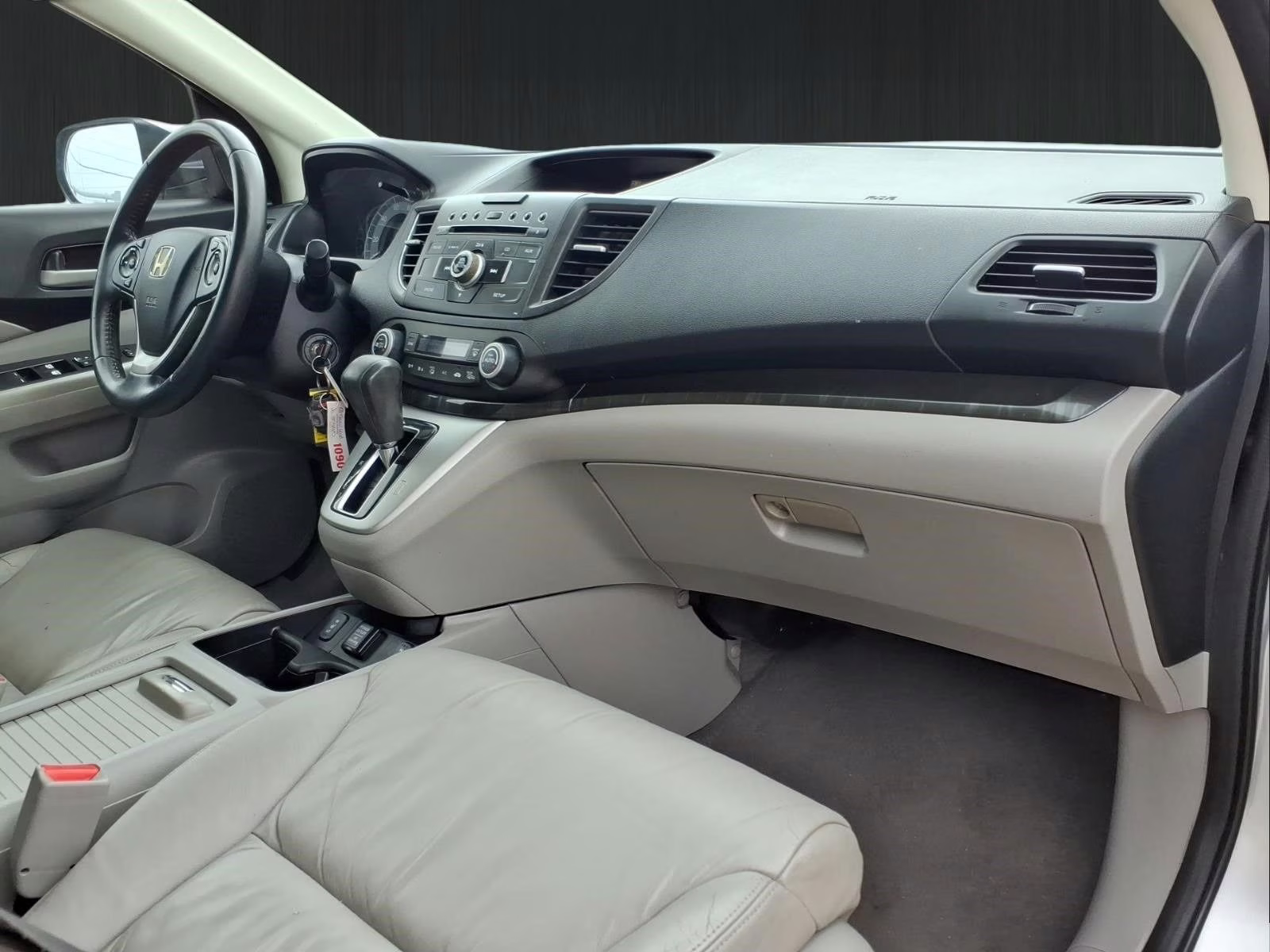 2012 Alabaster Silver Metallic Honda CR-V EX-L FWD SUV
