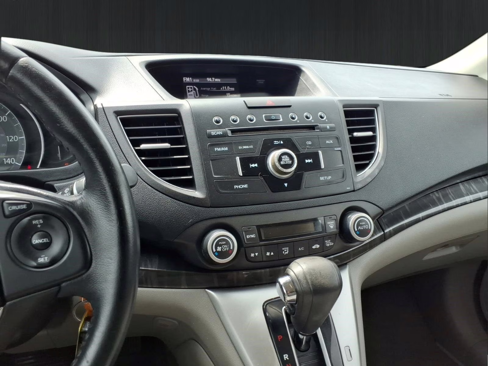 2012 Alabaster Silver Metallic Honda CR-V EX-L FWD SUV